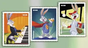 2020 USPS Bugs Bunny Forever Postage Stamps 1set=5Sheets  Was $73.00/set