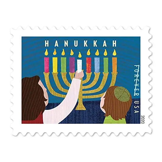 2020 USPS Hanukkah Forever Postage Stamps 1set=5Sheets  Was $73.00/set