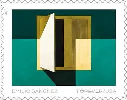 2021 New U.S. commemorative set to honor artist Emilio Sanchez 1set=5Sheets  Was $73.00/set