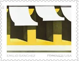 2021 New U.S. commemorative set to honor artist Emilio Sanchez 1set=5Sheets  Was $73.00/set