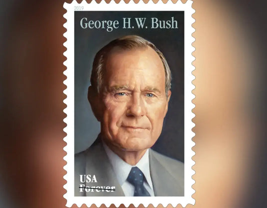 2019 Postal Service reveals stamp honoring George H.W. Bush 1set=5Sheets  Was $73.00/set