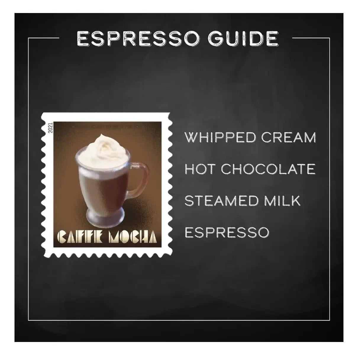 2021 USPS Espresso Drinks Forever Coffee Stamps 1set=5Sheets  Was $73.00/set