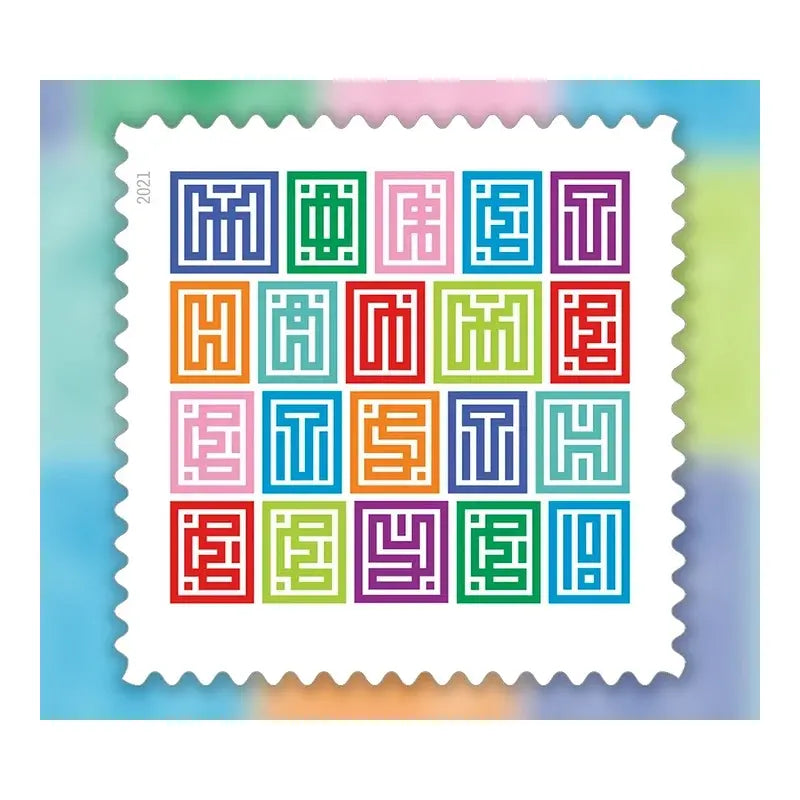 2021 USPS Mystery Message Forever Postage Stamps 1set=5Sheets  Was $73.00/set