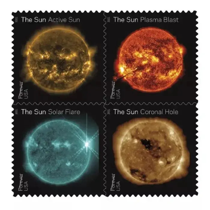 2021 Sun Science Forever Postage Stamps 1set=5Sheets  Was $73.00/set