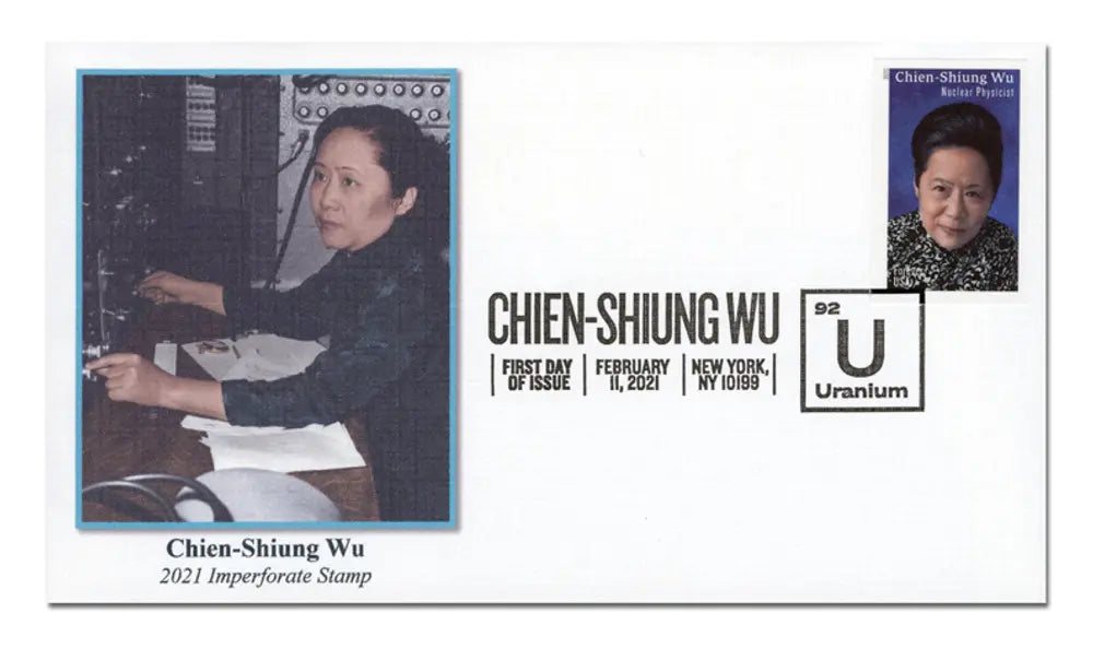 2021 First-Class Forever Stamp - Imperforate Chien-Shiung Wu 1set=5Sheets  Was $73.00/set