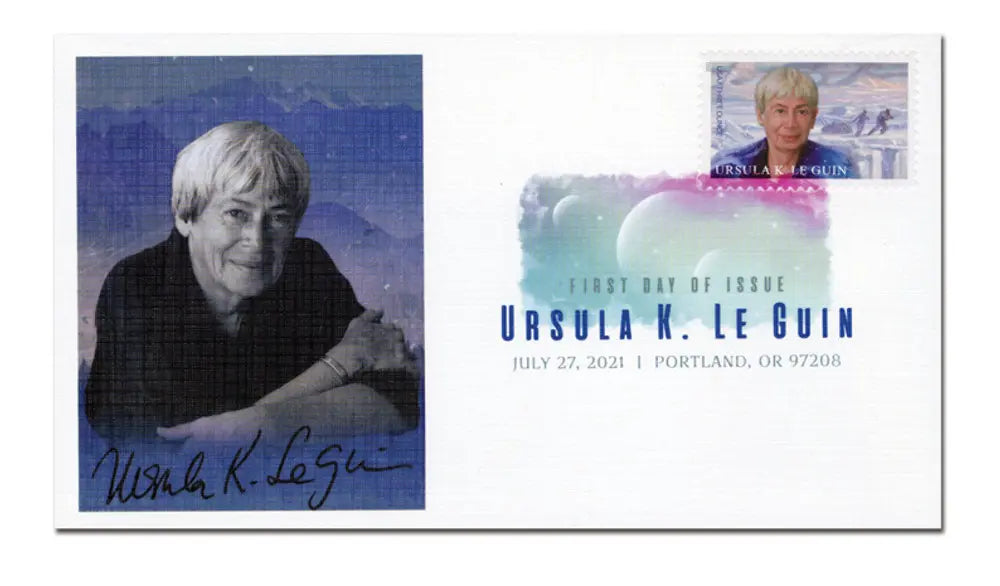 2021 Three Ounce Literary Arts Stamps: Ursula K. Le Guin 1set=5Sheets  Was $73.00/set