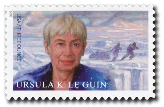 2021 Three Ounce Literary Arts Stamps: Ursula K. Le Guin 1set=5Sheets  Was $73.00/set