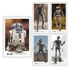 2021 USPS Star Wars Droids Forever Postage Stamps 1set=5Sheets  Was $73.00/set
