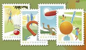 2021 USPS Backyard Games Forever Stamps 1set=5Sheets  Was $73.00/set