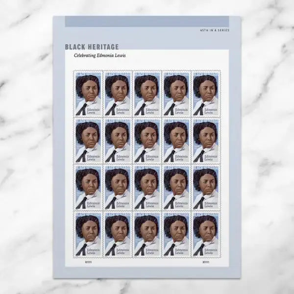 2022 Black Heritage Edmonia Lewis Forever Stamps 1set=5Sheets  Was $73.00/set