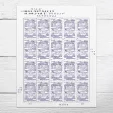 2022 MNH # 5738a IMPERF NDC WOMEN CRYPTOLOGISTS PANE OF 20 FOREVER STAMPS 1set=5Sheets  Was $73.00/set