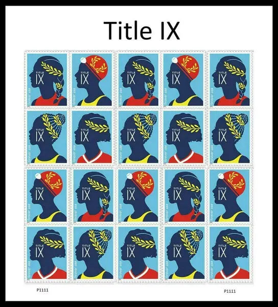 2022 USPS Title IX Forever Postage Stamps 1set=5Sheets  Was $73.00/set