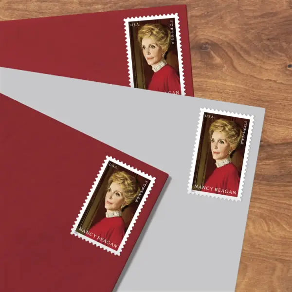 2022 Nancy Reagan Stamps, Sheet of 20 1set=5Sheets  Was $73.00/set