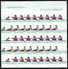 2022 Women's Rowing (Sheet of 20) 1set=5Sheets  Was $73.00/set