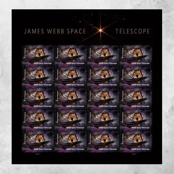 2022 USPS James Webb Space Telescope Stamps 1set=5Sheets  Was $73.00/set