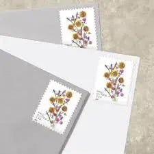 2022 US Two Ounce Sunflower Bouquet Forever Stamps 1set=5Sheets  Was $73.00/set