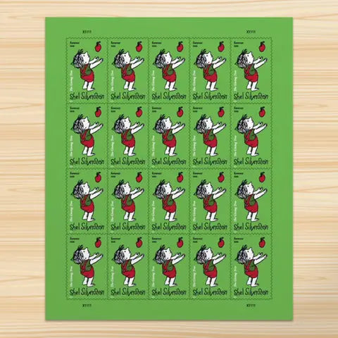 2022 USPS Shel Silverstein Stamps 1set=5Sheets  Was $73.00/set