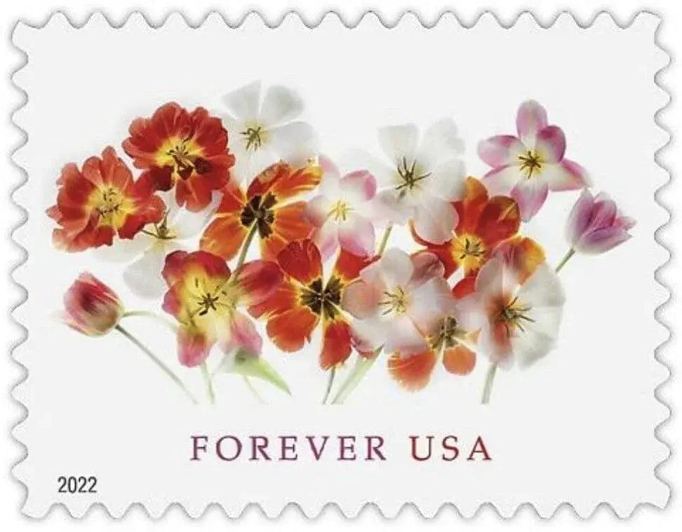 2022 USPS Tulips Forever First Class Postage Stamps 1set=5Sheets  Was $73.00/set