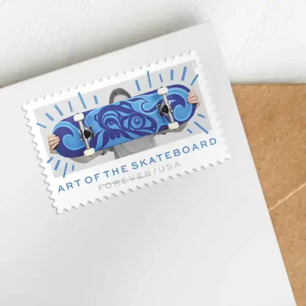 2023 Art of the Skateboad Postage Stamps 1set=5Sheets  Was $73.00/set