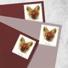 2023 US Red Fox Forever Stamps 1set=5Sheets  Was $73.00/set