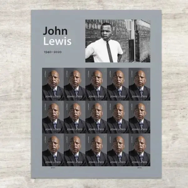 2023 First Class Postage Stamps for John Lewis 1set=5Sheets  Was $73.00/set