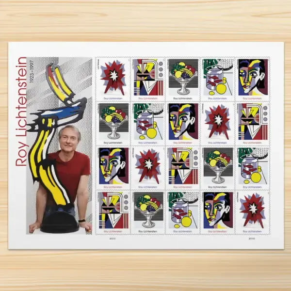 2023 US Roy Lichtenstein Stamps 1set=5Sheets  Was $73.00/set