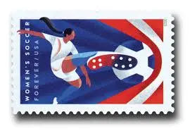 2023 US Womens Soccer Forever Stamps 1set=5Sheets  Was $73.00/set