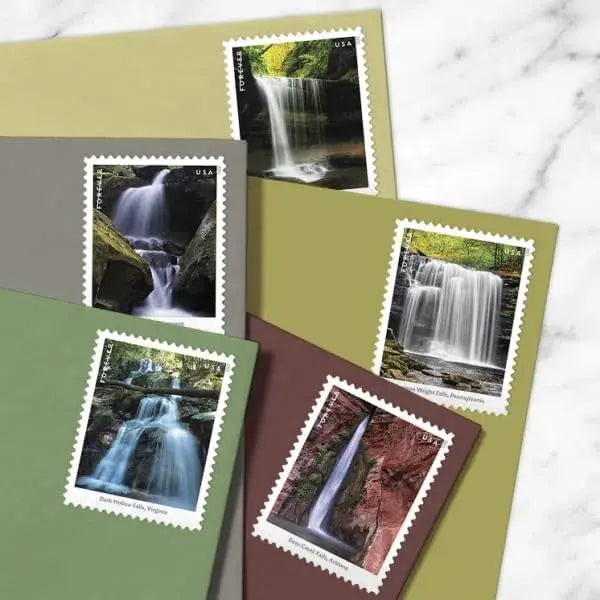 2023 Waterfalls US Forever First Class Postage Stamps 1set=5Sheets  Was $73.00/set