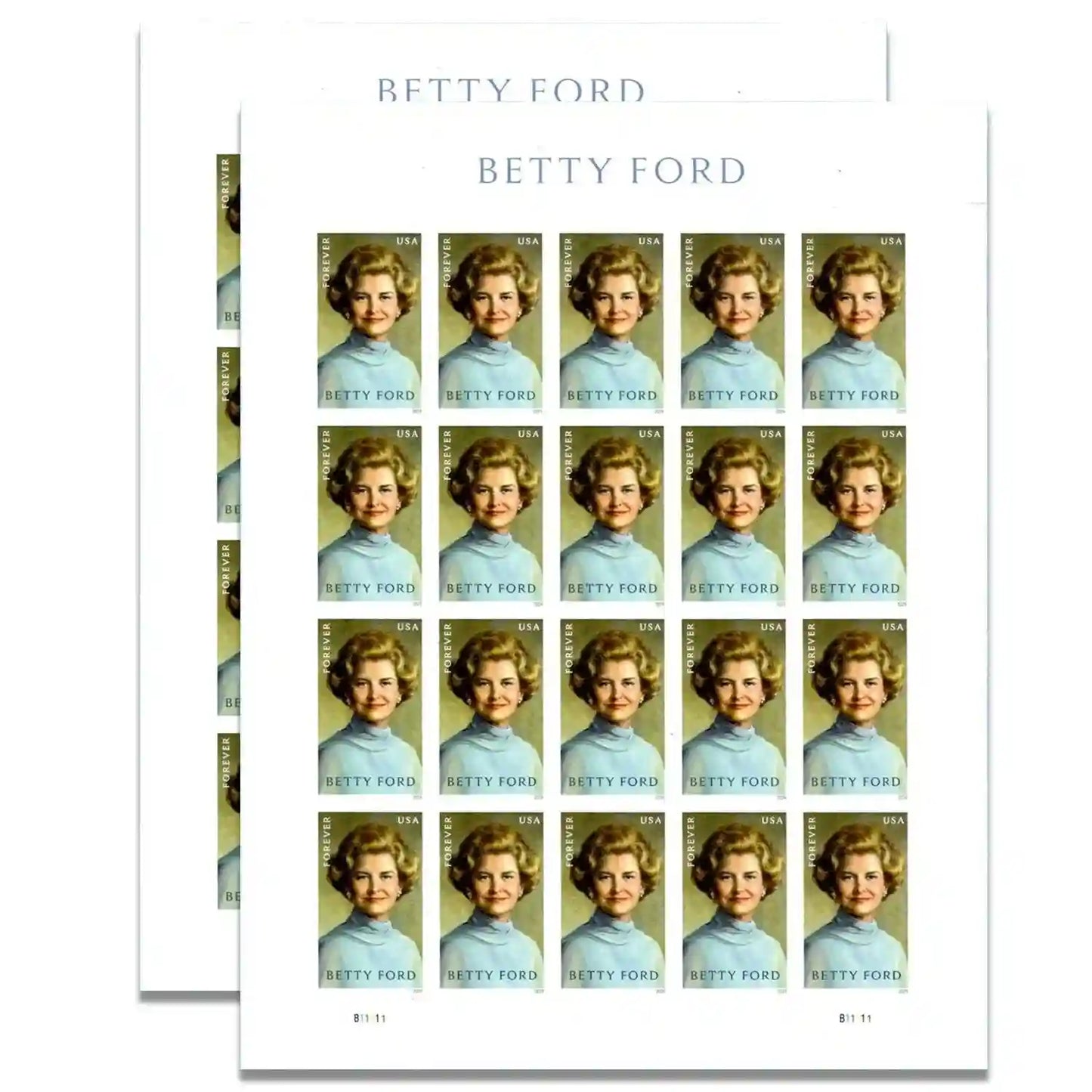 2024 U.S Forever Stamps - Betty Ford 1set=5Sheets  Was $73.00/set
