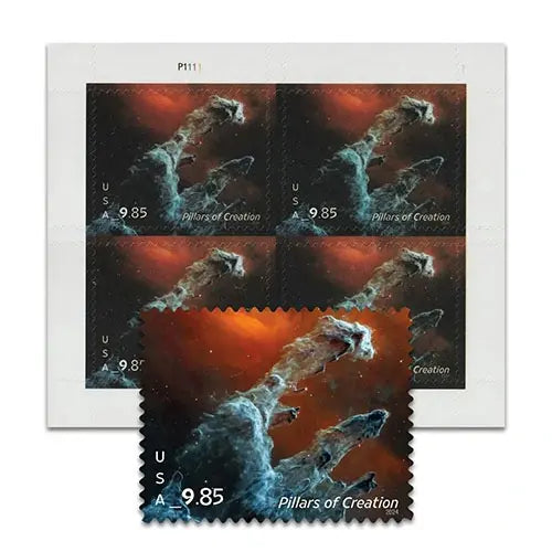 2024 USPS Pillars of Creation forever stamps 1set=5Sheets  Was $73.00/set