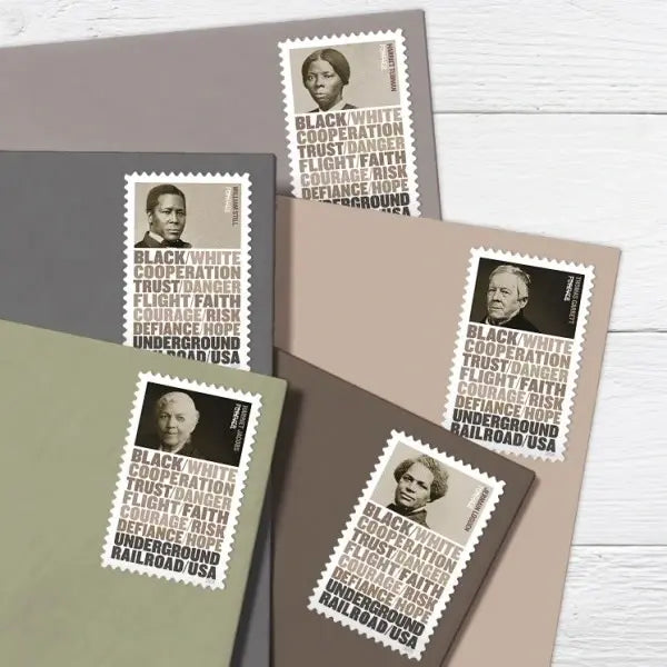 2024 Stamps - The Underground Railroad 1set=5Sheets  Was $73.00/set