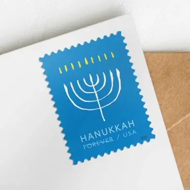 2024 USPS Hanukkah Forever Stamps, Sheet of 20 1set=5Sheets  Was $73.00/set