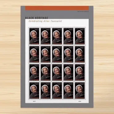 2025 Allen Toussaint Stamps Sheet of 20 1set=5Sheets  Was $73.00/set
