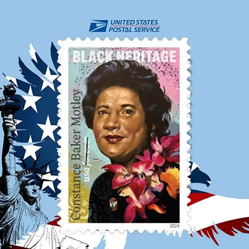 2024 USPS Constance Baker Motley Forever Stamps 1set=5Sheets  Was $73.00/set