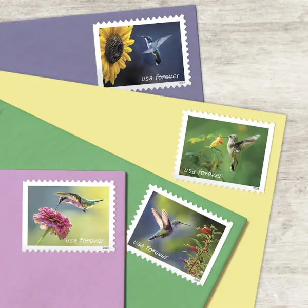 2024 USPS Garden Delights Forever Stamps 1set=5Sheets  Was $73.00/set