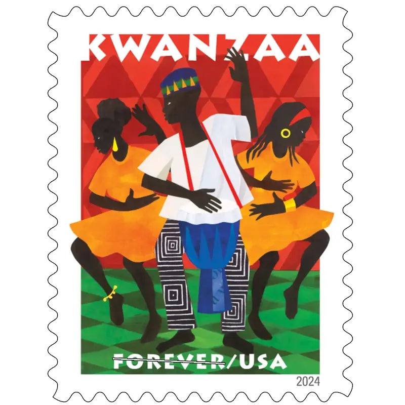 2024 Kwanzaa Forever Stamps, Sheet of 20 1set=5Sheets  Was $73.00/set
