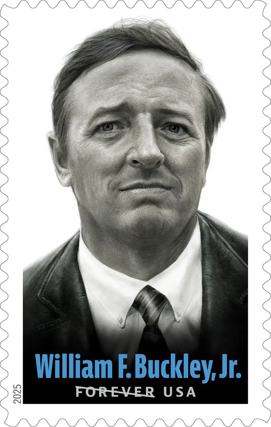 2025 William F. Buckley Jr. Stamp 1set=5Sheets Was $73.00/set