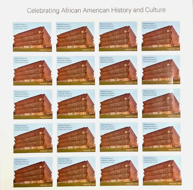 2017 African American History Museum  1set=5Sheets  Was $73.00/set