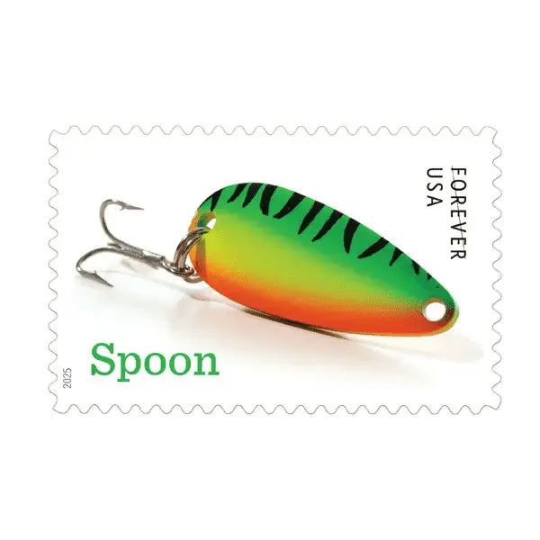 2025 Freshwater Fishing Lures Stamps Sheet of 20 1set=5Sheets  Was $73.00/set