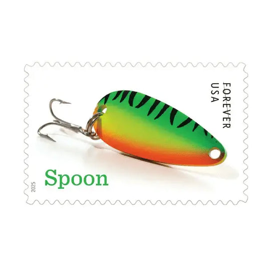 2025 Freshwater Fishing Lures Stamps Sheet of 20 1set=5Sheets  Was $73.00/set