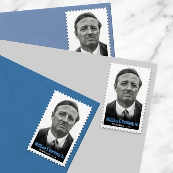 2025 William F. Buckley Jr. Stamp 1set=5Sheets Was $73.00/set