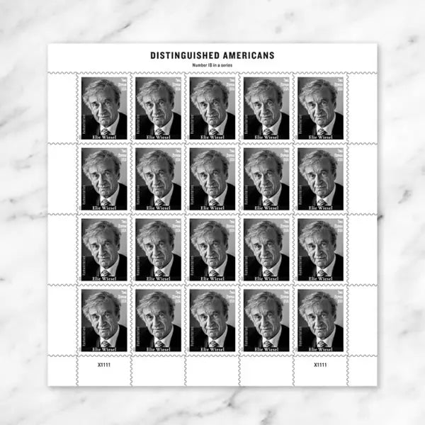 2025 Elie Wiesel - Humanitarian 1set=5Sheets Was $73.00/set