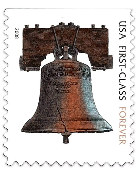 2008 USPS Liberty Bell First-Class Forever Stamps 1set=5Sheets Was $73.00/set - stampworldstore